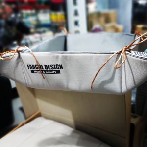 سبد سرو نان و سبزی سه لایه ضخیم قابل شستشو مدل گره‌ای - FARGOL DESIGN